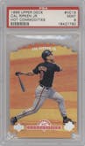 Cal Ripken Jr. from the 1996 Upper Deck set graded by PSA and given an overall grade of 9.