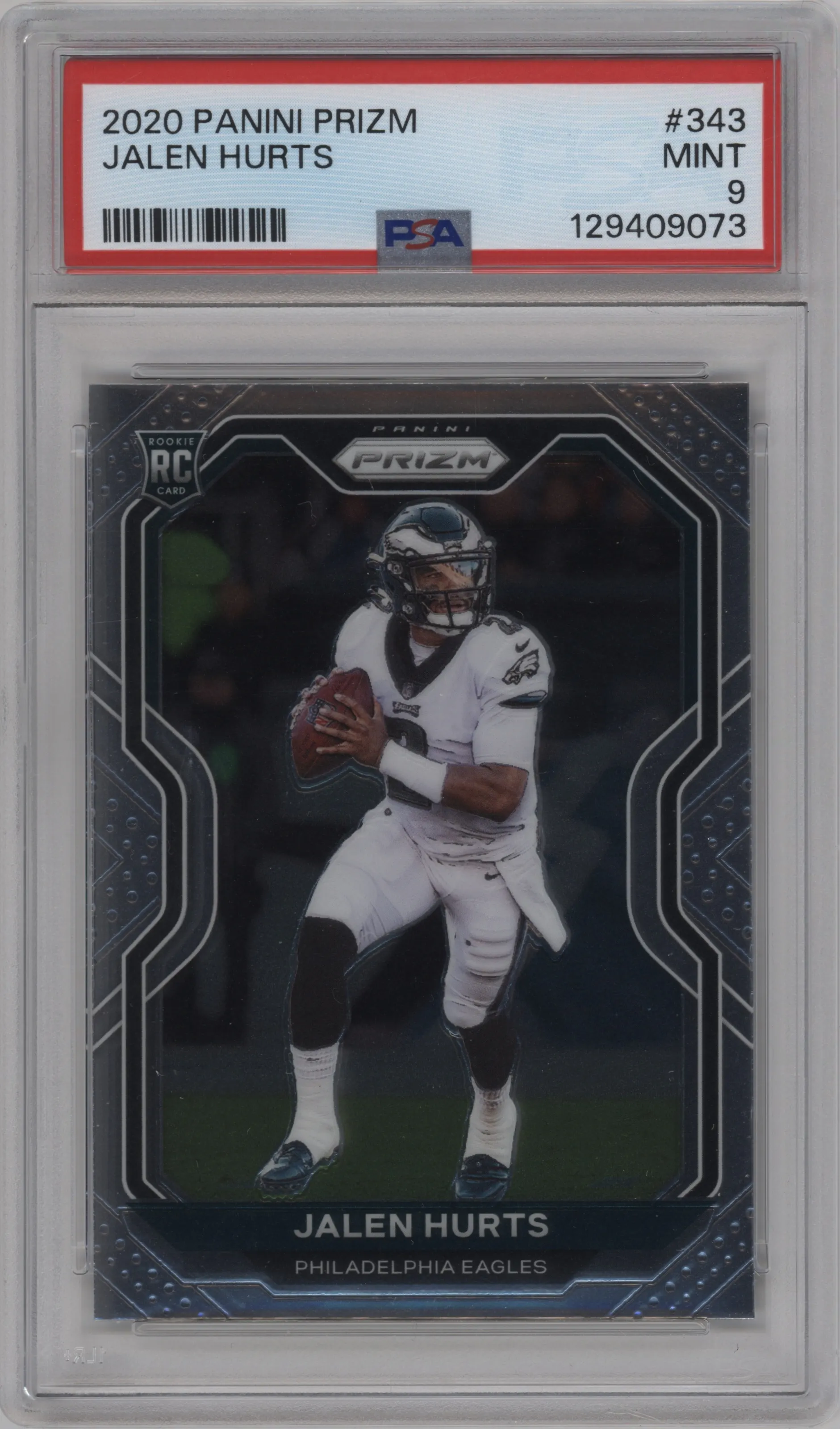 2020 Panini Prizm Jalen Hurts PSA 9