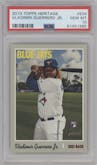 Vladimir Guerrero Jr. from the 2019 Topps Heritage HN set graded by PSA and given an overall grade of 10.