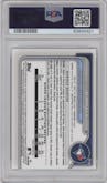 Arjun Nimmala from the 2024 Bowman set featuring a Blue Raywave Refractors parallel graded by PSA and given an overall grade of 10.
