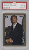 Charles Woodson from the 1998 Topps Chrome set graded by PSA and given an overall grade of 10.