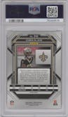 Chris Olave from the 2022 Panini Prizm set featuring a Red Prizm parallel graded by PSA and given an overall grade of 9.