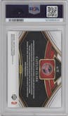 Caitlin Clark from the 2024 Panini Select WNBA set graded by PSA and given an overall grade of 10.