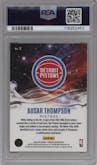 Ausar Thompson from the 2023-24 Panini Phoenix set graded by PSA and given an overall grade of 9.