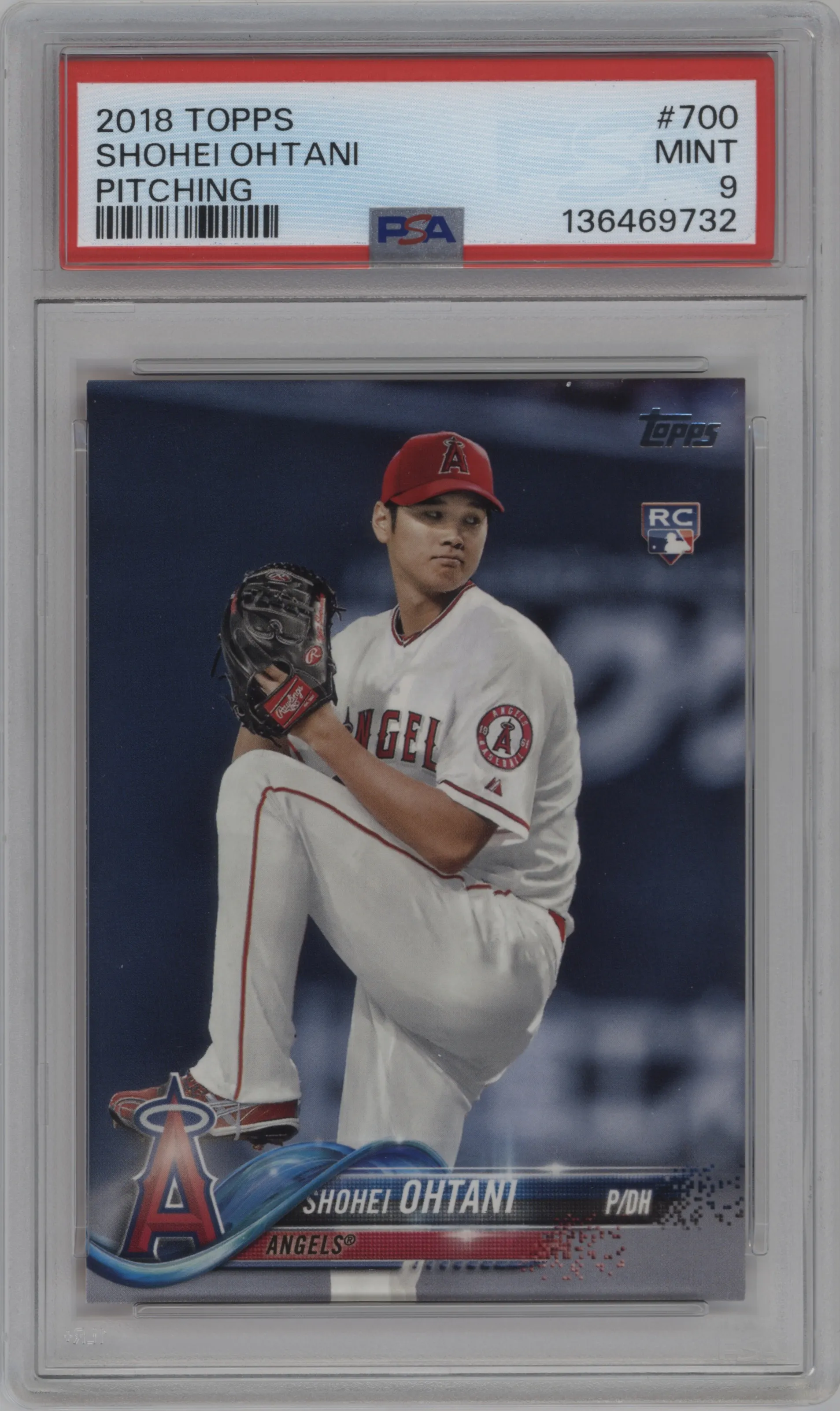 2018 Topps Series 2 Shohei Ohtani PSA 9