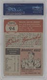 William Kennedy from the 1953 Topps set graded by PSA and given an overall grade of 6.