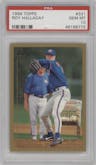 Roy Halladay from the 1999 Topps set graded by PSA and given an overall grade of 10.