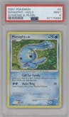Manaphy from the 2007 Pokemon D&P set graded by PSA and given an overall grade of 9.