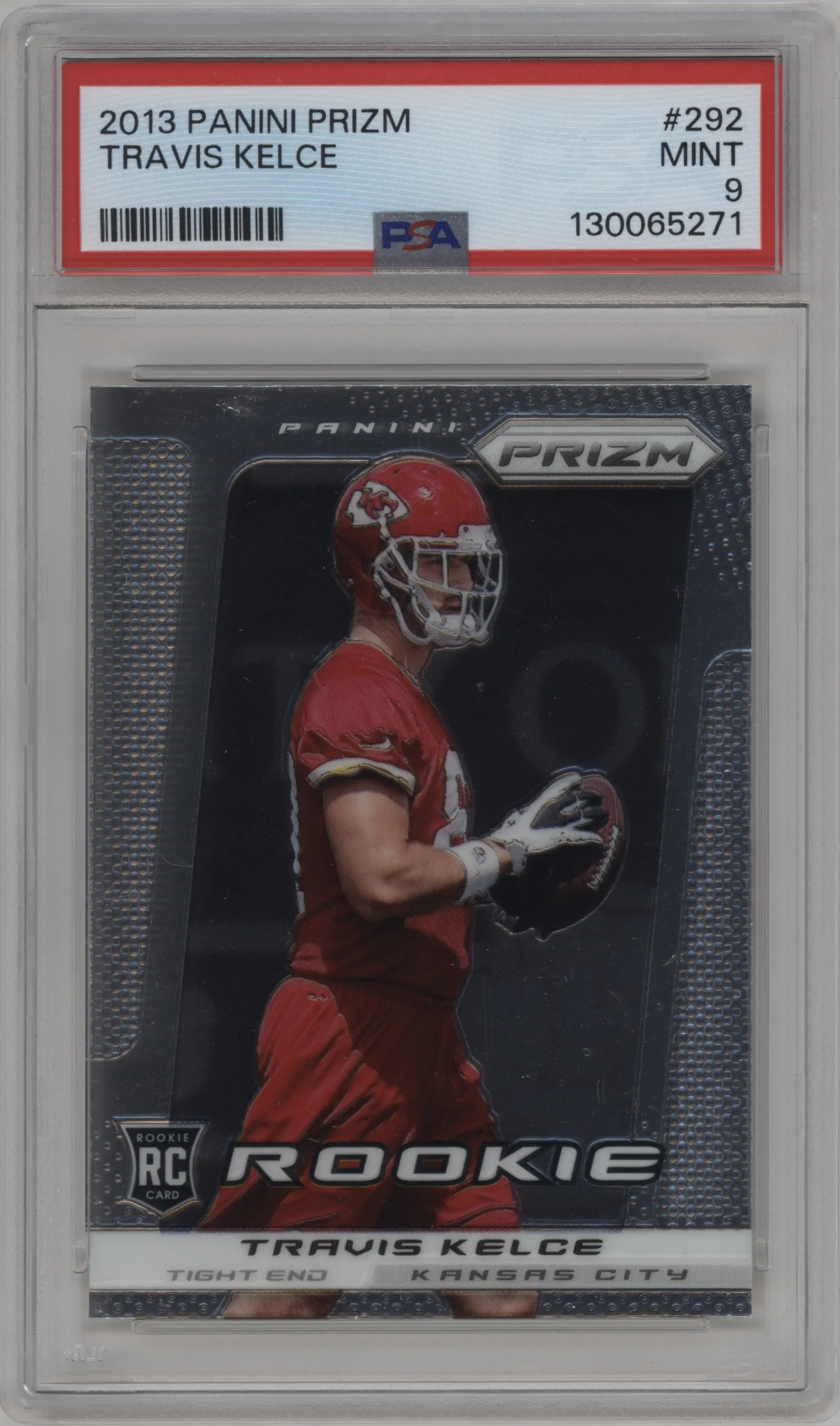 2013 Panini Prizm Travis Kelce PSA 9