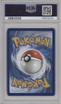 Espeon V from the 2021 Pokemon SWSH set graded by PSA and given an overall grade of 10.