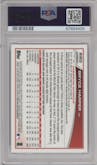 Bryce Harper from the 2013 Topps Chrome set featuring a Purple Refractor parallel graded by PSA and given an overall grade of 10.