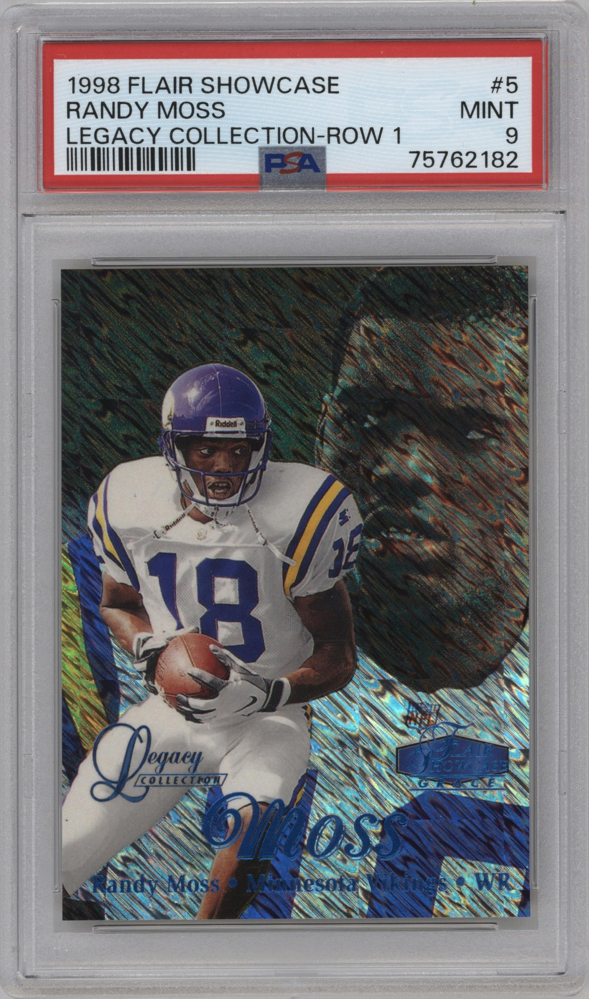 記念グッズ Randy Bass Memorial Card Randy Moss | ARENA CLUB