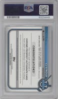 CJ Stroud from the 2021-22 Bowman University set graded by PSA and given an overall grade of 10.