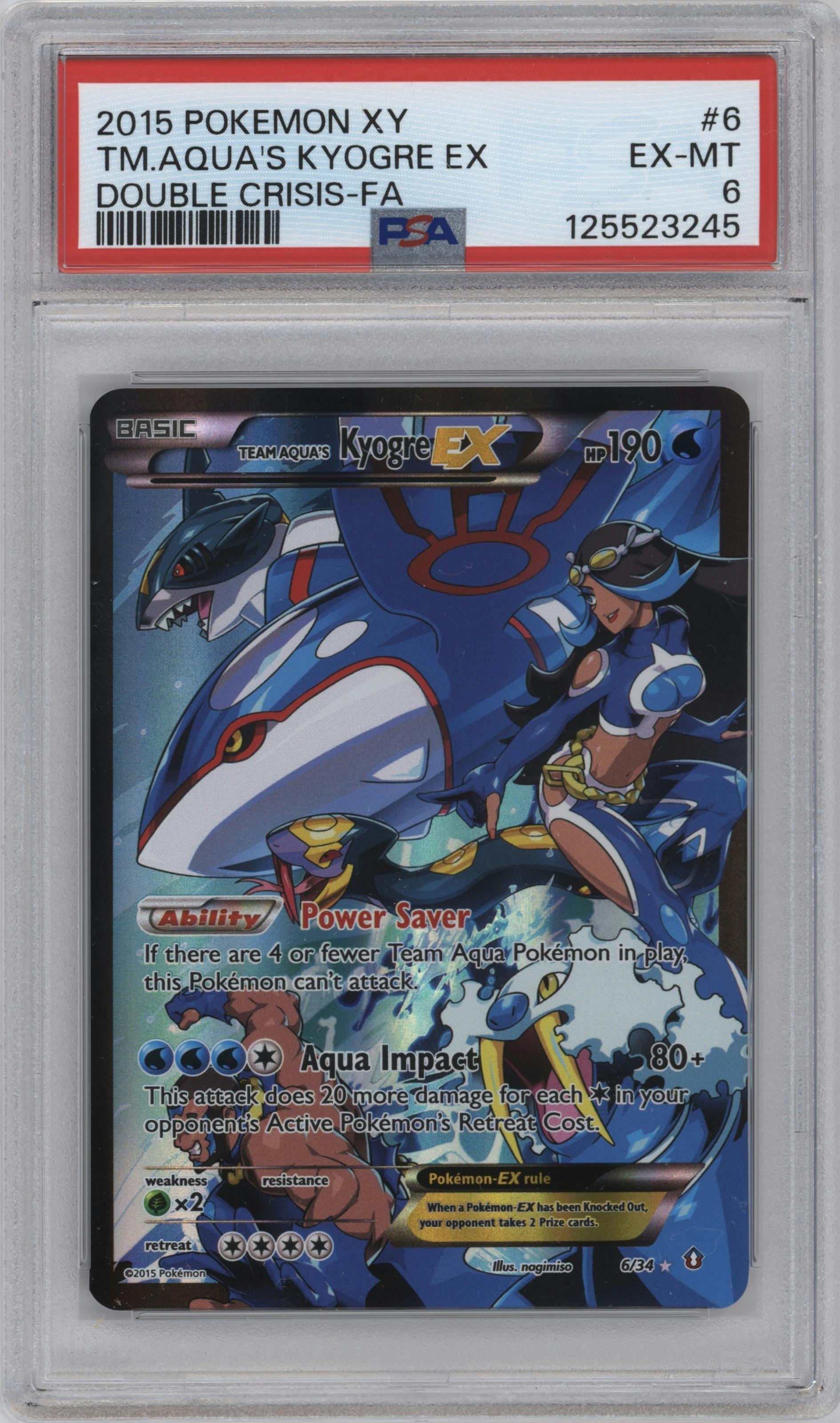 Team Aqua's Kyogre EX