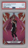 Joe Burrow from the 2020 Panini Phoenix set featuring a Pink parallel graded by PSA and given an overall grade of 9.