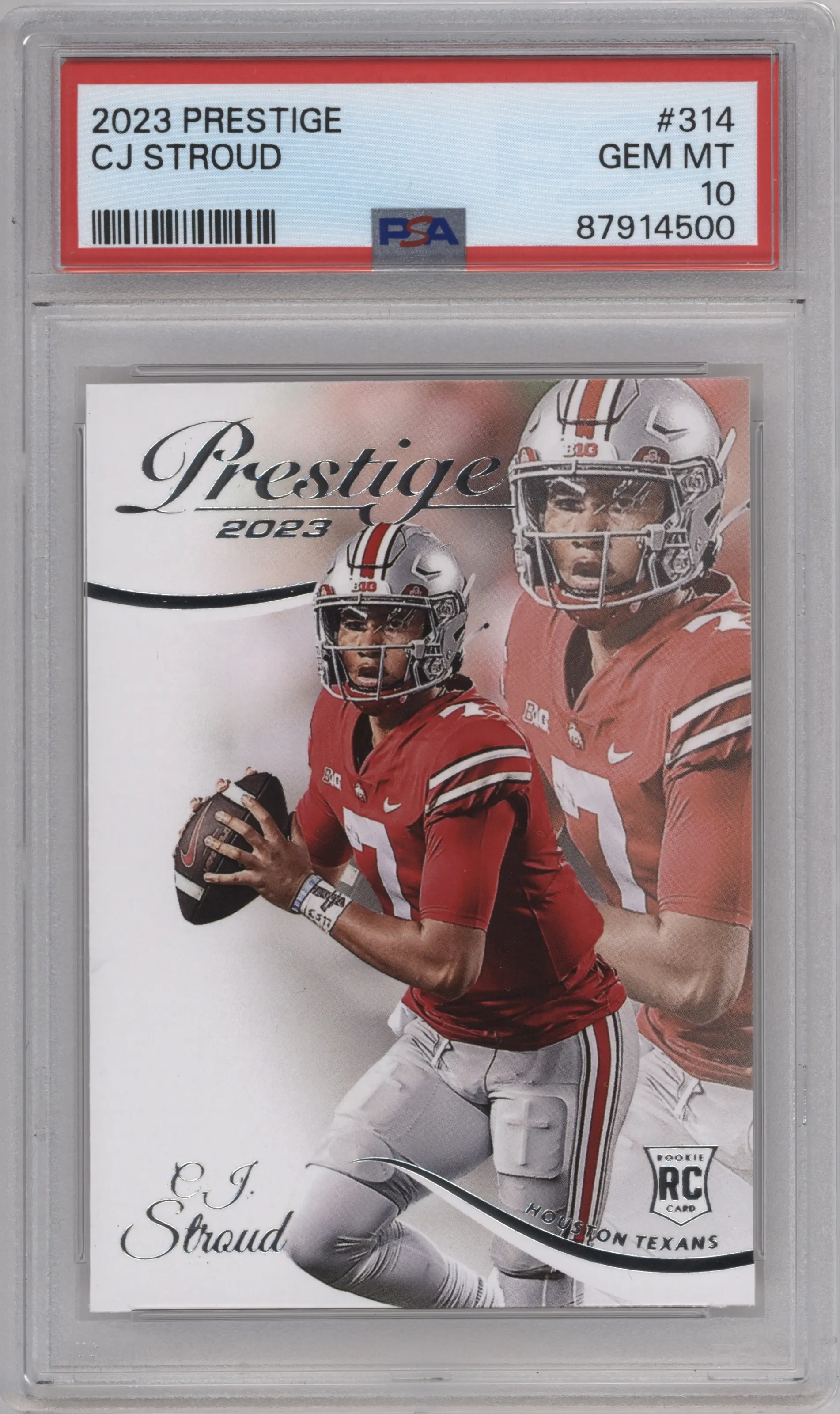 2023 Panini Prestige C.J. Stroud PSA 10