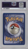 Grimer from the 1999 Pokemon set graded by PSA and given an overall grade of 8.