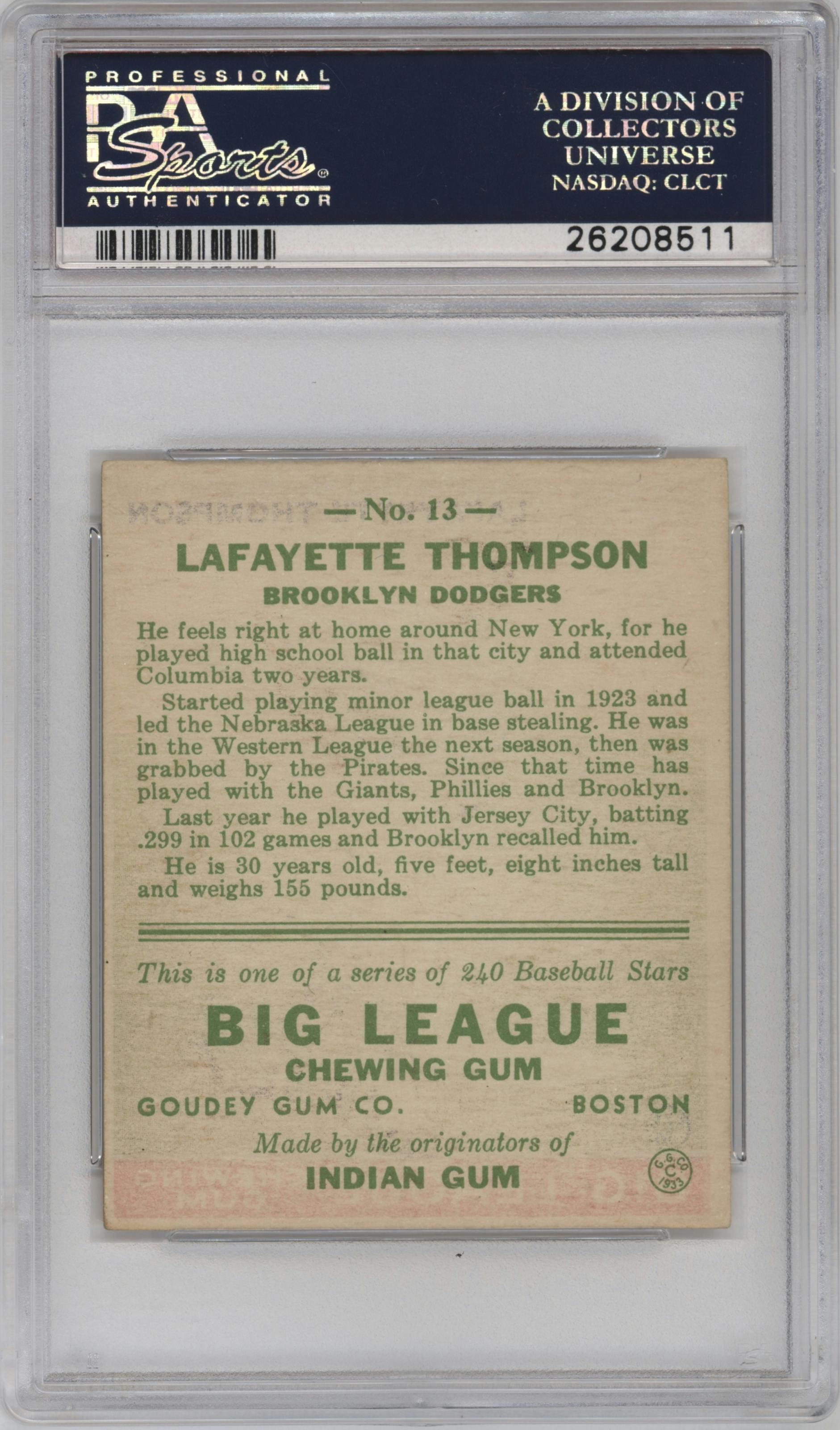 Lafayette Thompson