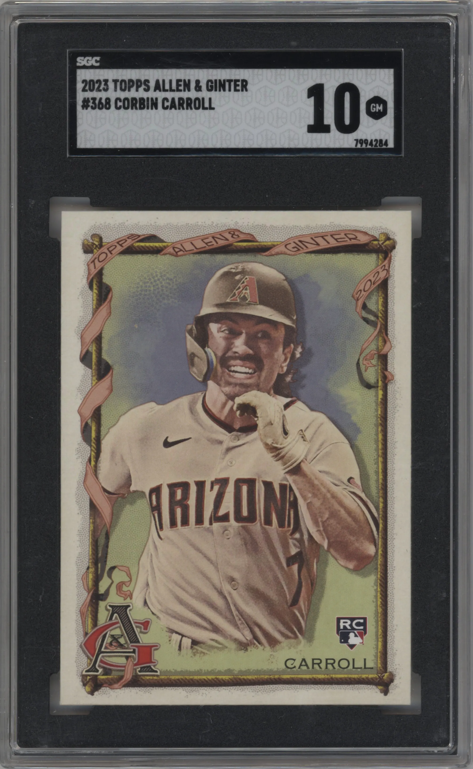 2023 Topps Allen & Ginter SP Corbin Carroll SGC 10