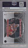 Bilal Coulibaly from the 2023-24 Panini Obsidian set featuring a Purple Flood parallel graded by PSA and given an overall grade of 10.