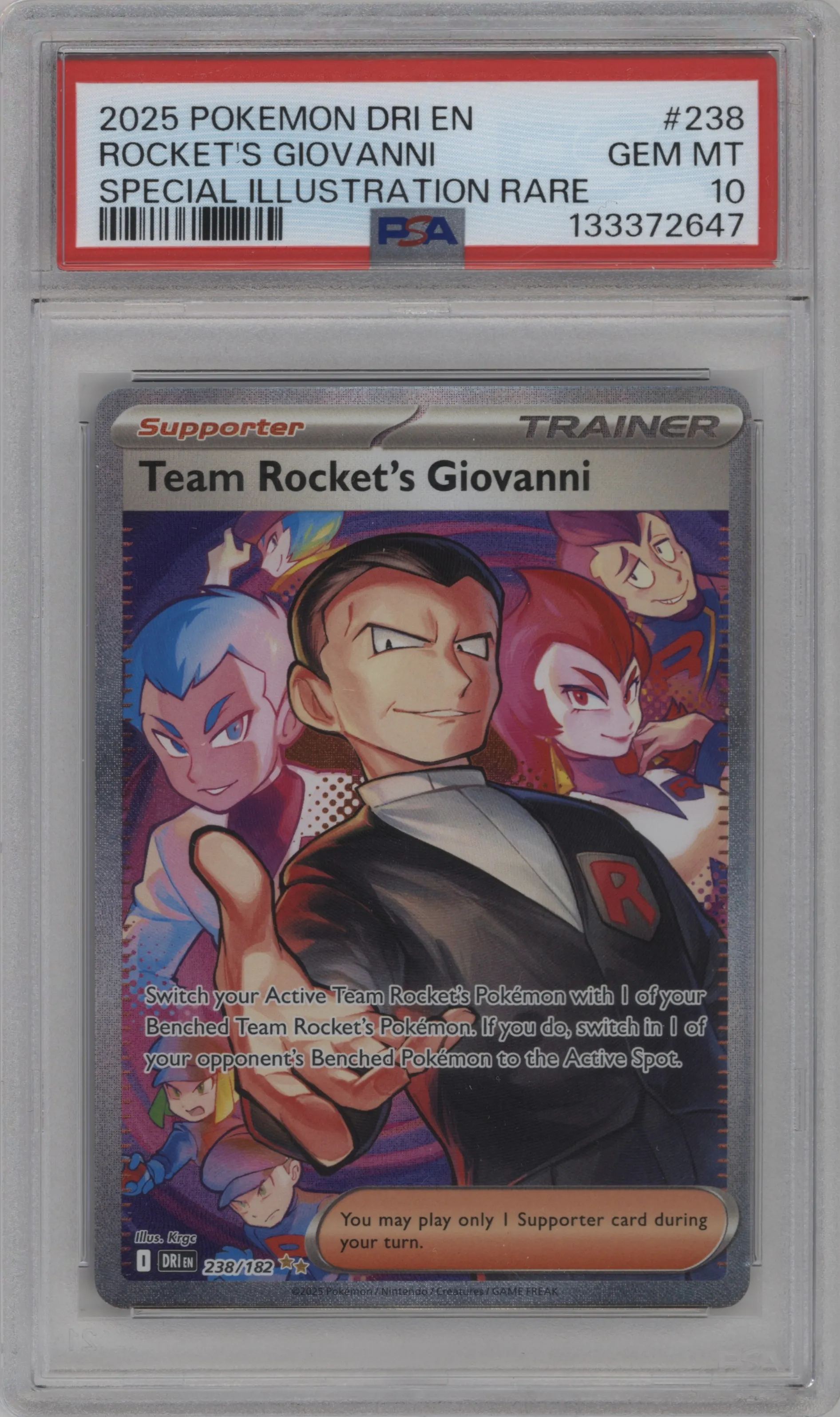 Team Rocket's Giovanni