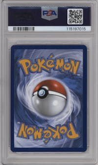 Charizard ex from the 2023 Pokemon SV set graded by PSA and given an overall grade of 10.