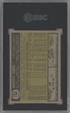 Whitey Ford from the 1961 Topps set graded by SGC and given an overall grade of 3.5.