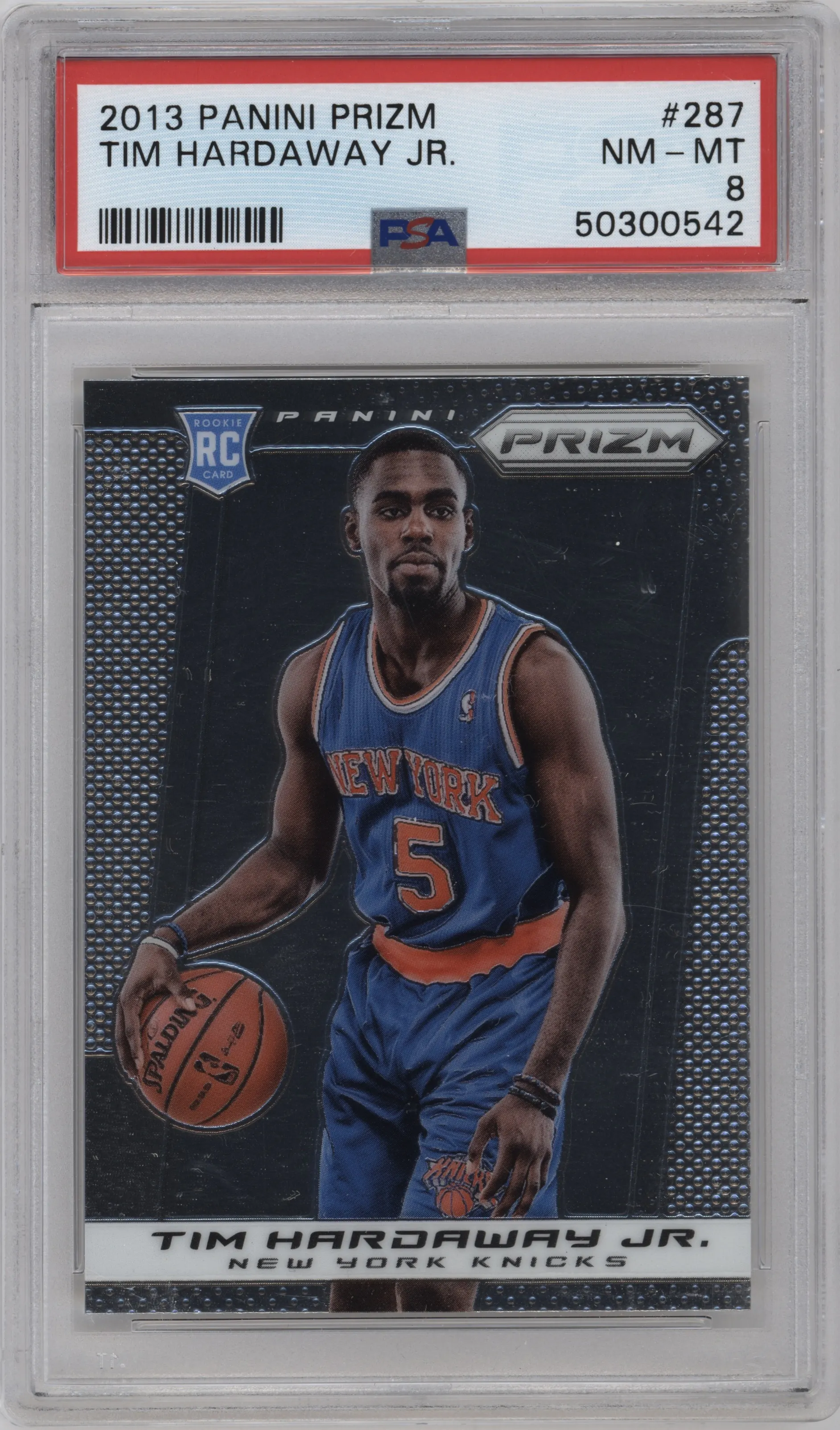 2013 Panini Prizm Tim Hardaway Jr. PSA 8