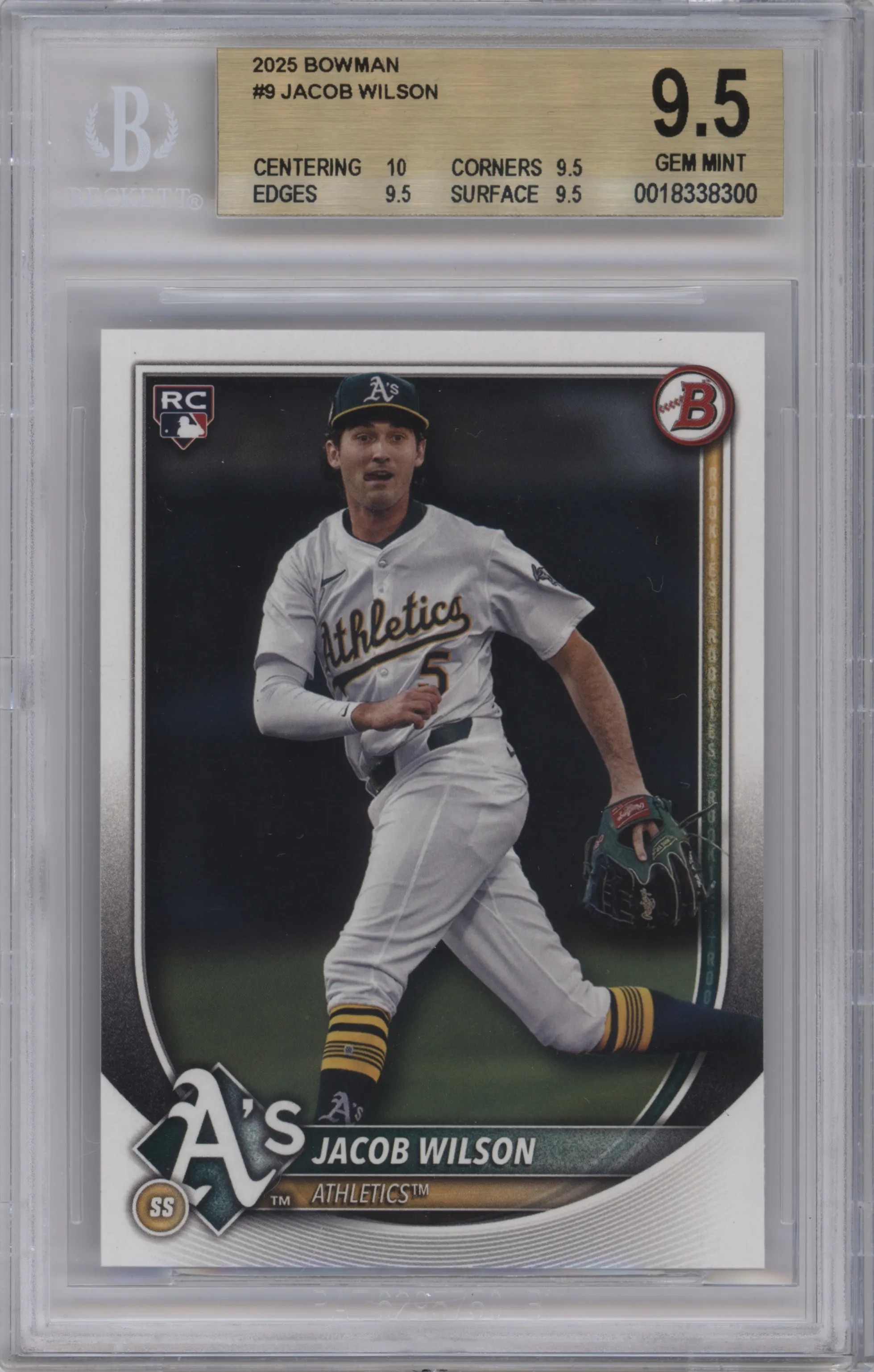 2025 Bowman Jacob Wilson BGS 9.5