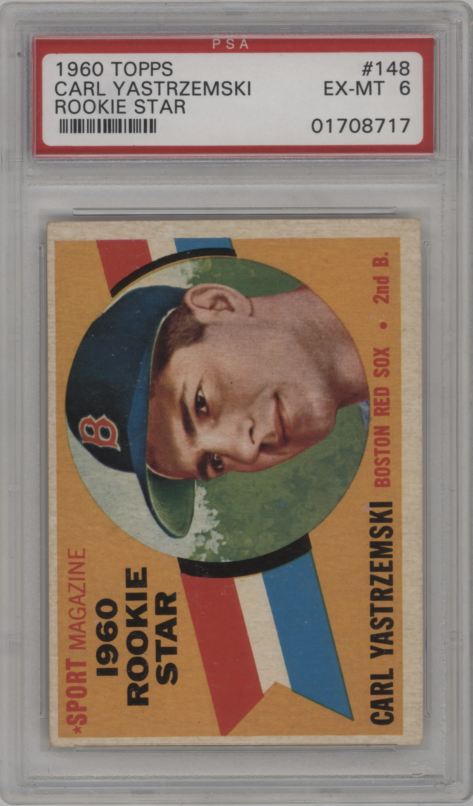 1960 Topps Carl Yastrzemski #148 PSA 6