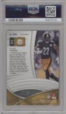 Najee Harris from the 2021 Panini Spectra set featuring a Orange parallel graded by PSA and given an overall grade of 10.