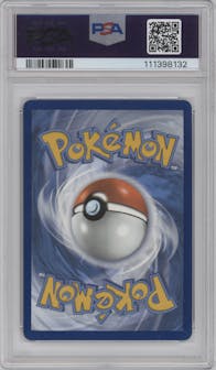 Lugia V from the 2022 Pokemon SWSH set graded by PSA and given an overall grade of 10.