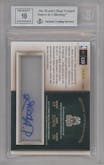 Giannis Antetokounmpo from the 2013-14 Panini Timeless Treasures  set featuring a Prime parallel graded by Beckett and given an overall grade of 8.5.