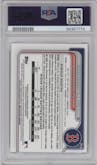 Johanfran Garcia from the 2024 Bowman set featuring a Blue Refractor parallel graded by PSA and given an overall grade of 9.