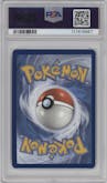 Mewtwo V from the 2022 Pokemon SWSH set graded by PSA and given an overall grade of 10.