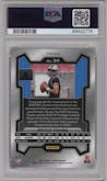 Bryce Young from the 2023 Panini Prizm set featuring a Red White Blue Prizm parallel graded by PSA and given an overall grade of 10.