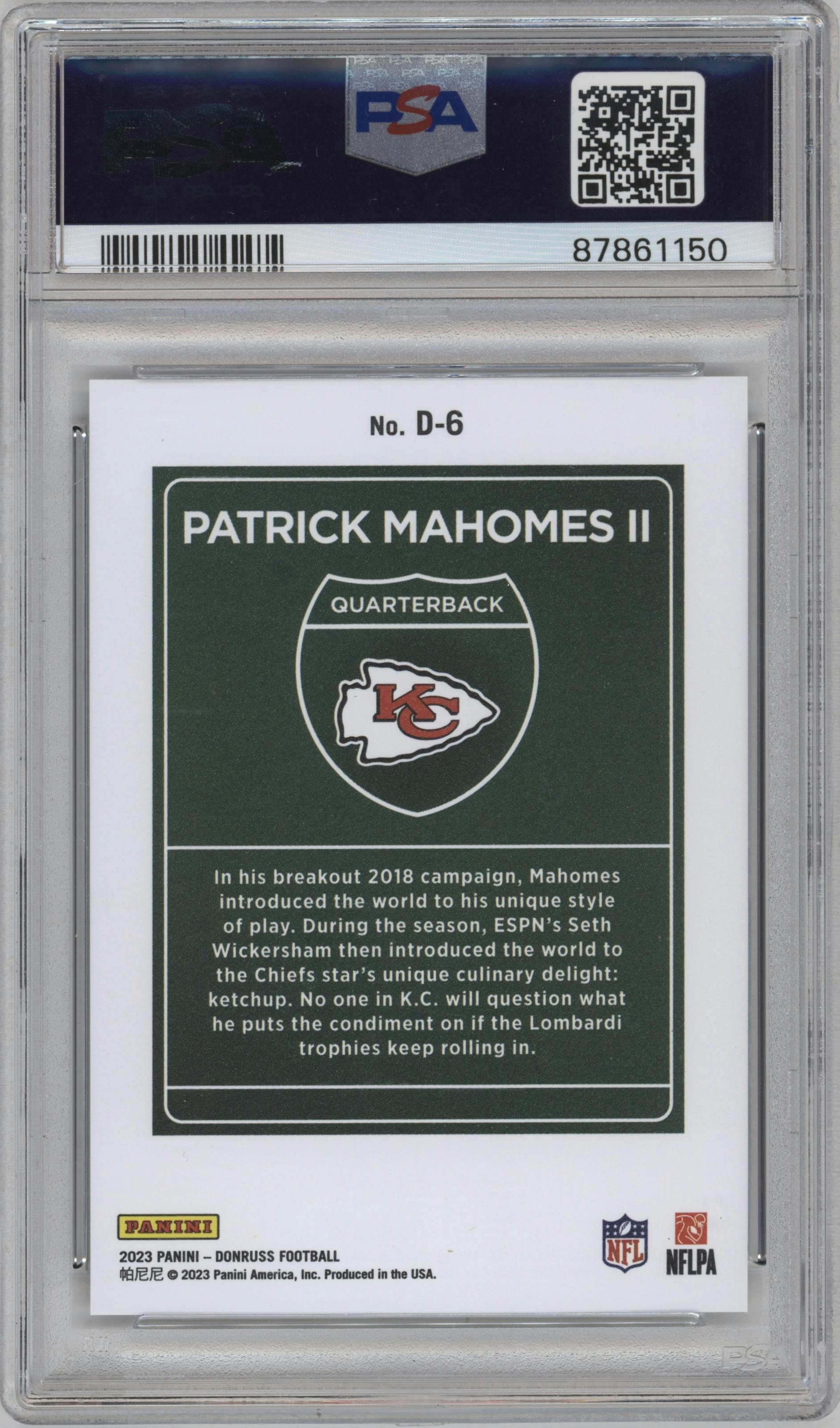 Patrick Mahomes II 