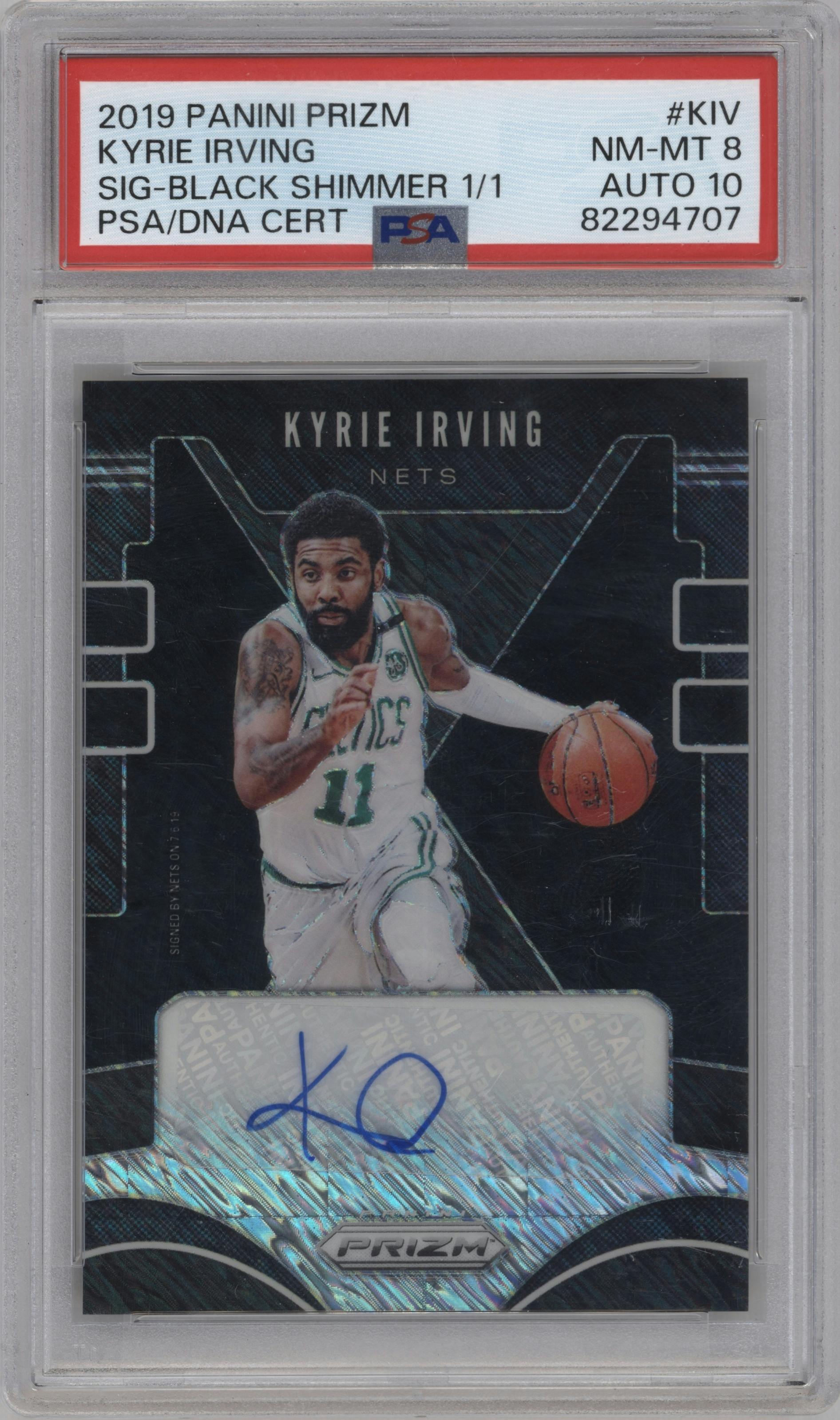 【サイン入り】2015-16 Panini Noir Kyrie Irving サイン入り】2015-16 Panini Noir Kyrie Irving Panini Kyrie
