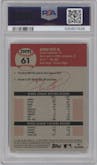 Bobby Witt Jr.  from the 2022 Topps Chrome Platinum Anniversary set featuring a X-Fractor parallel graded by PSA and given an overall grade of 9.