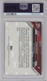 Jayden Daniels from the 2024 Topps Now set graded by PSA and given an overall grade of 10.