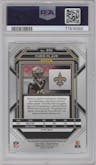 Chris Olave from the 2022 Panini Prizm set graded by PSA and given an overall grade of 10.