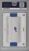 Josh Allen from the 2018 Panini National Treasures set graded by PSA and given an overall grade of 9.