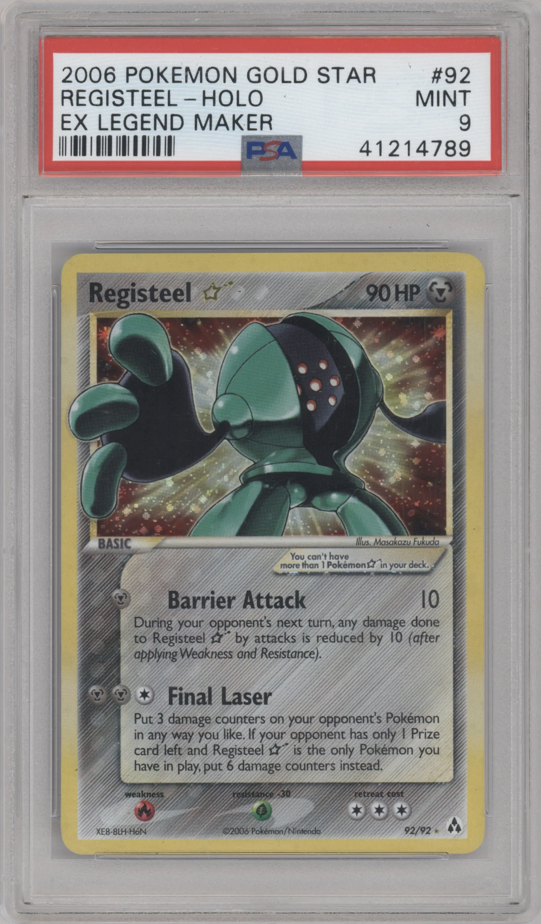 Registeel Gold Star | ARENA CLUB Registeel Gold Star | ARENA CLUB