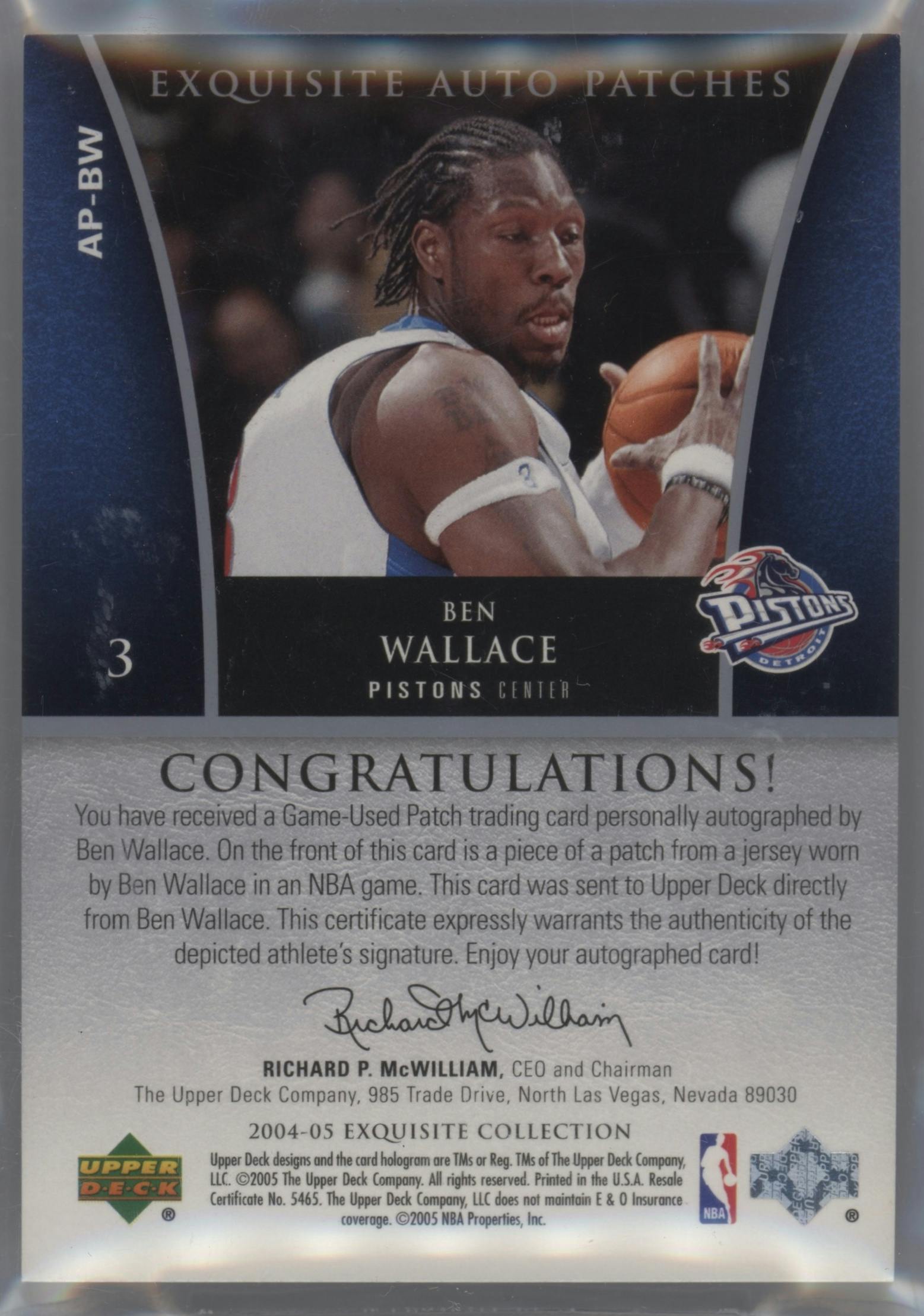 Ben Wallace | ARENA CLUB