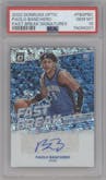 Paolo Banchero from the 2022-23 Panini Donruss Optic  set graded by PSA and given an overall grade of 10.