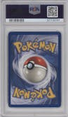 Poliwrath from the 1999 Pokemon set graded by PSA and given an overall grade of 5.