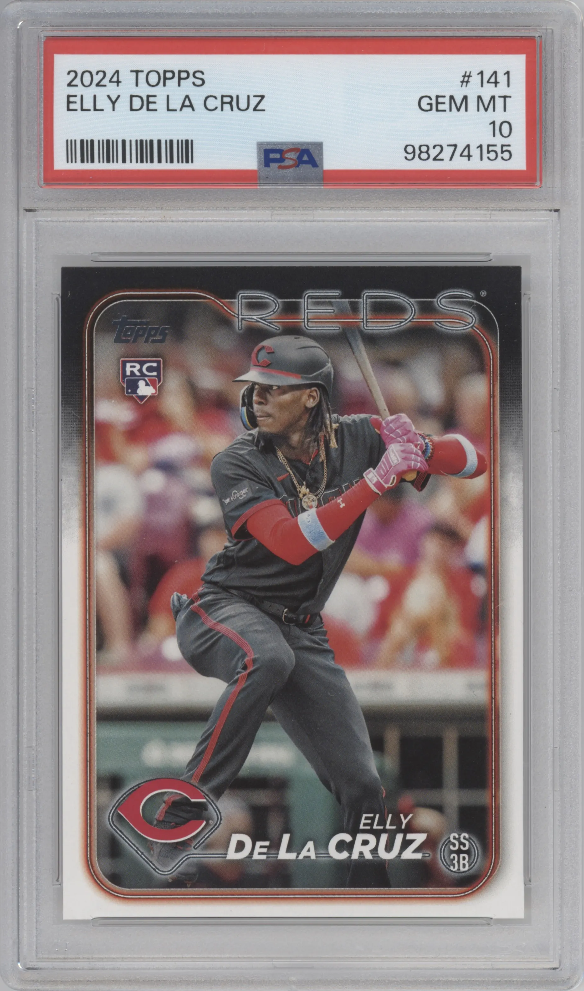 2024 Topps Elly De La Cruz PSA 10