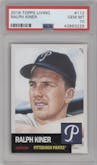 Ralph Kiner from the Ultimate Topps Living Set   set graded by PSA and given an overall grade of 10.