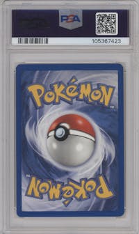 _____'s Pikachu from the 2000 Pokemon set featuring a World Collection parallel graded by PSA and given an overall grade of 10.