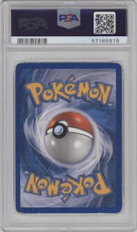 Gyarados Gold Star  from the 2006 Pokemon EX set graded by PSA and given an overall grade of 6.